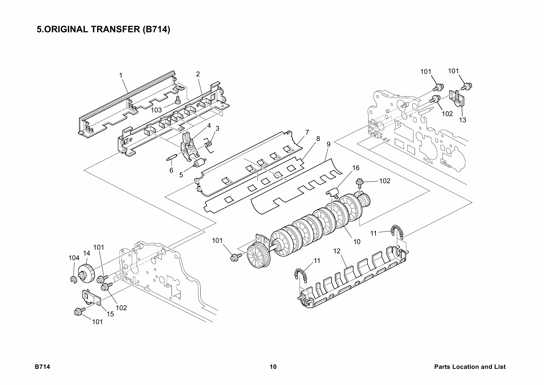 RICOH Options B714 AUTO-REVERSE-DOCUMENT-FEEDER-DF82 Parts Catalog PDF download-6